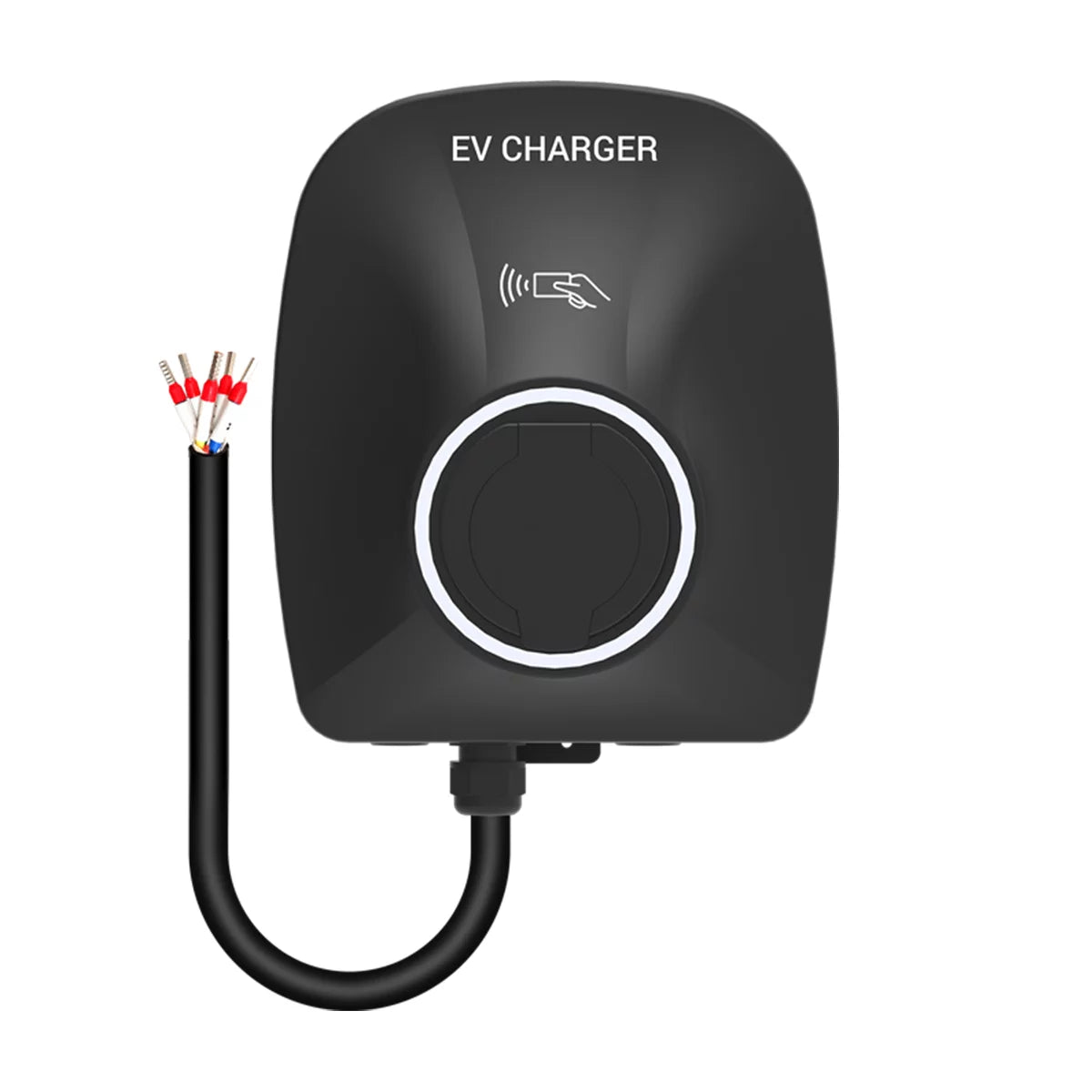 Hysun Model 3 7KW 11KW 22KW Wallbox EV Charger with AC Socket