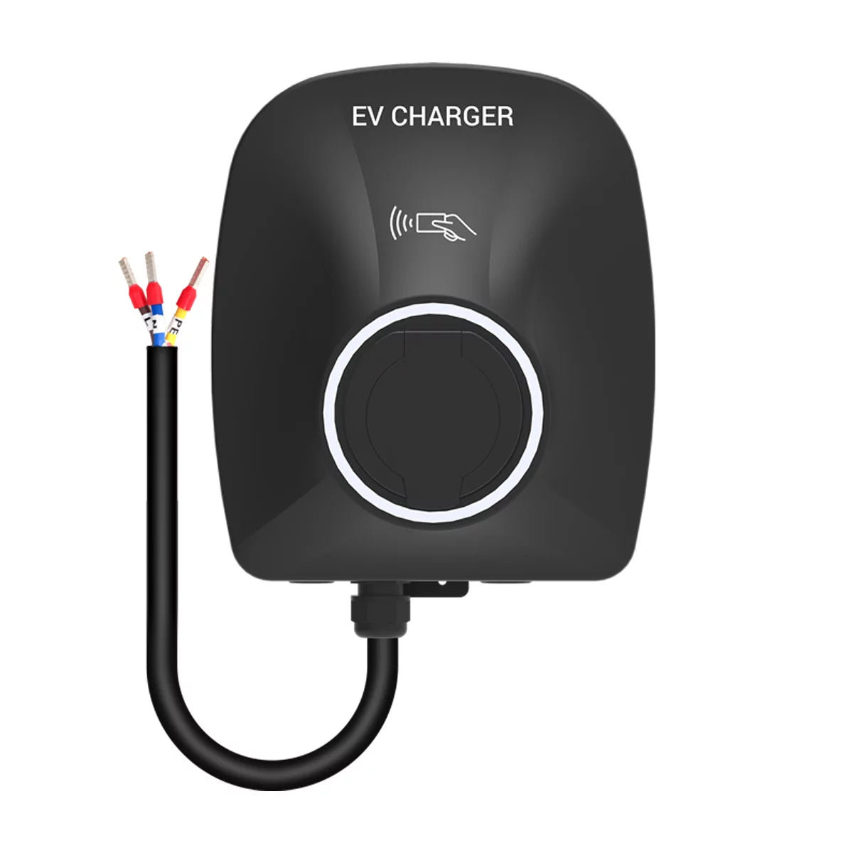 Hysun Model 3 7KW 11KW 22KW Wallbox EV Charger with AC Socket