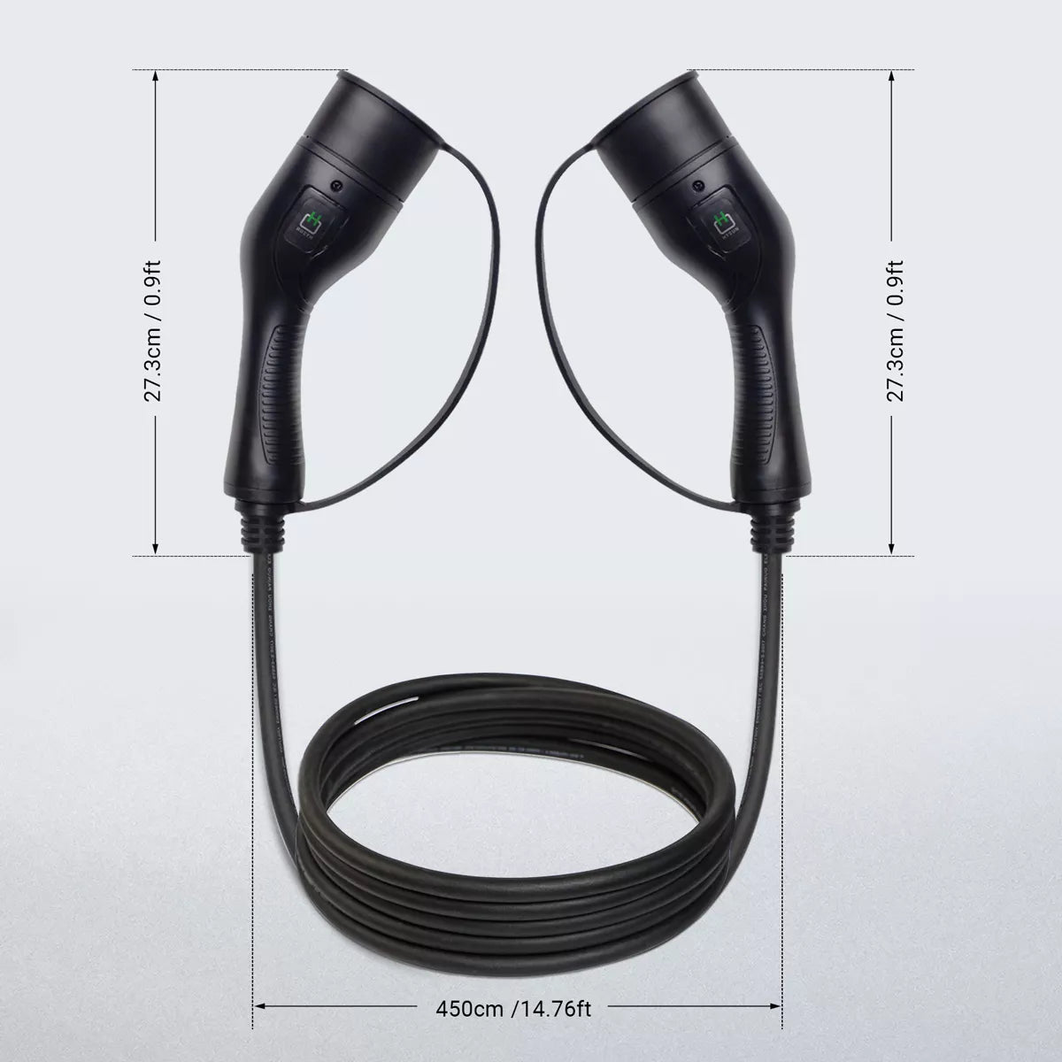 Type 2 to Type 2 Extension Cable