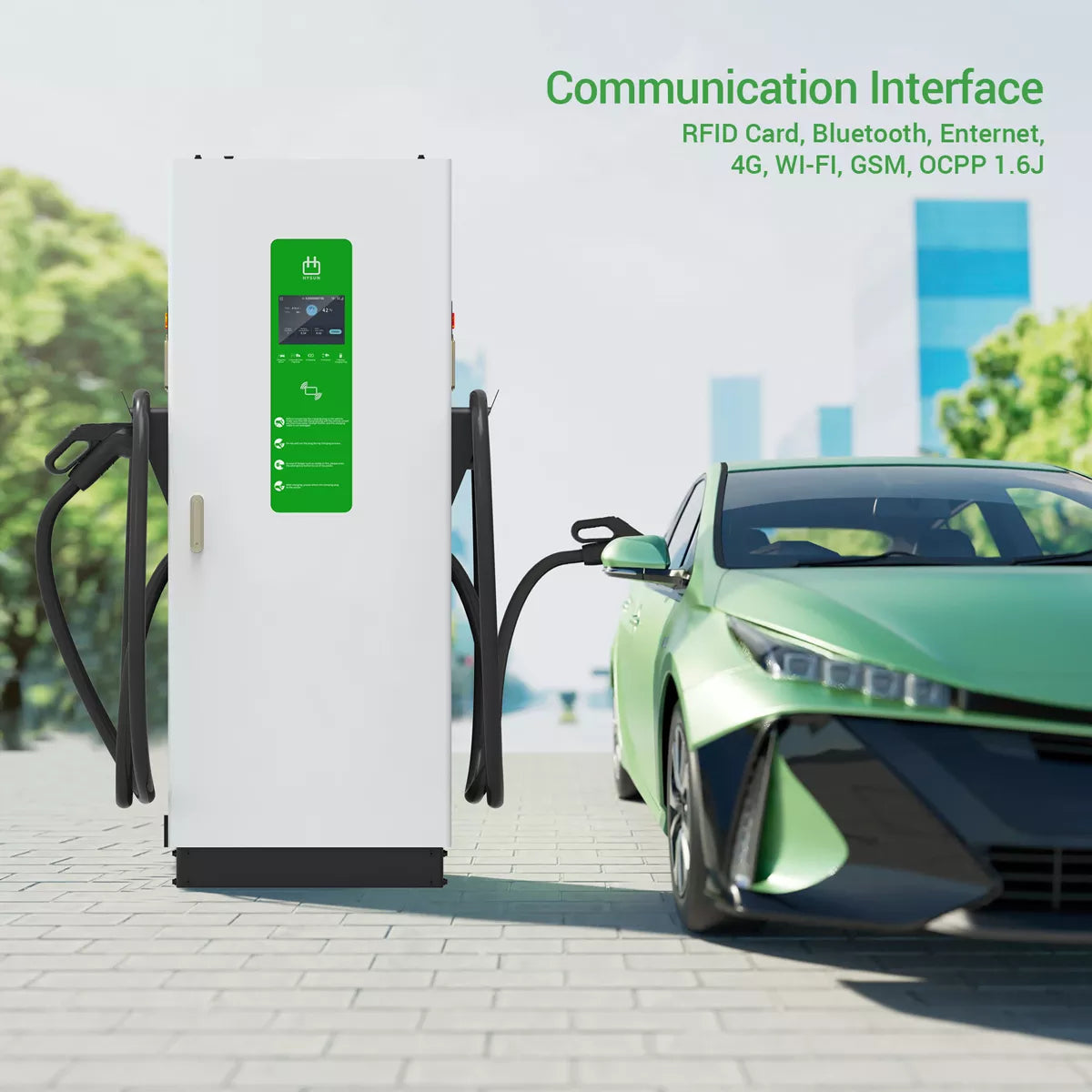 Hysun 180KW Commercial DC Fast EV Charger  with CCS Connector