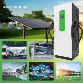 Hysun 180KW Commercial DC Fast EV Charger  with CCS Connector