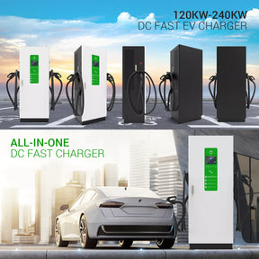 Hysun 180KW Commercial DC Fast EV Charger  with CCS Connector