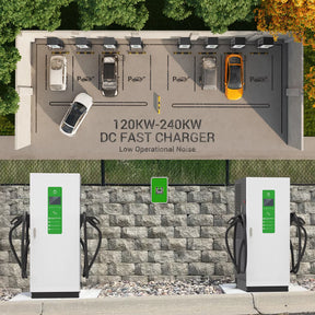 Hysun 180KW Commercial DC Fast EV Charger  with CCS Connector