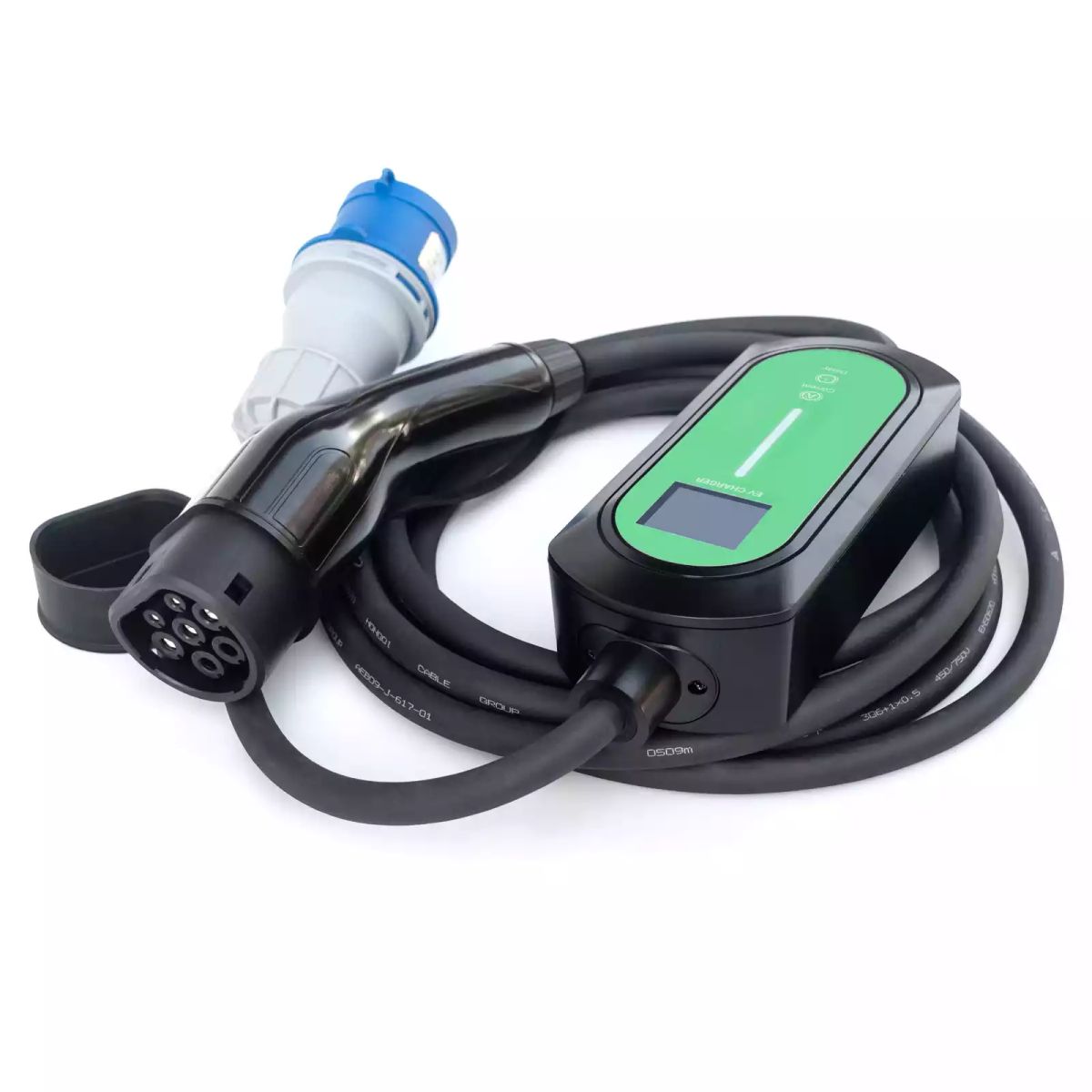 Portable EV Charging Station IEC 62196-2 Type 2 Plug 8A 10A 16A