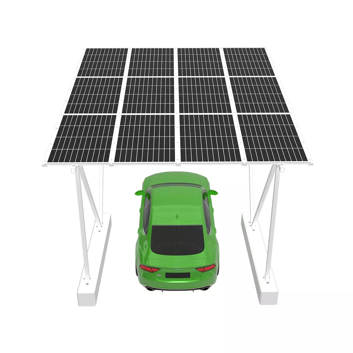 Hysun Home EV Charging Solar Carport System