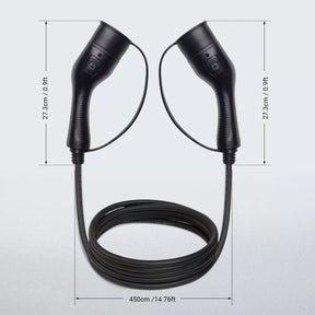 Hysun Extension EV Charging Cable Type 2 to Type 2